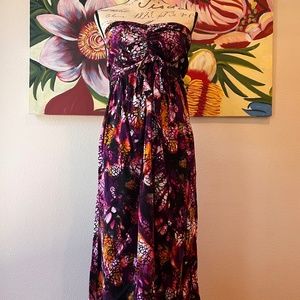 Pure Energy dress black, purple with a little yellow